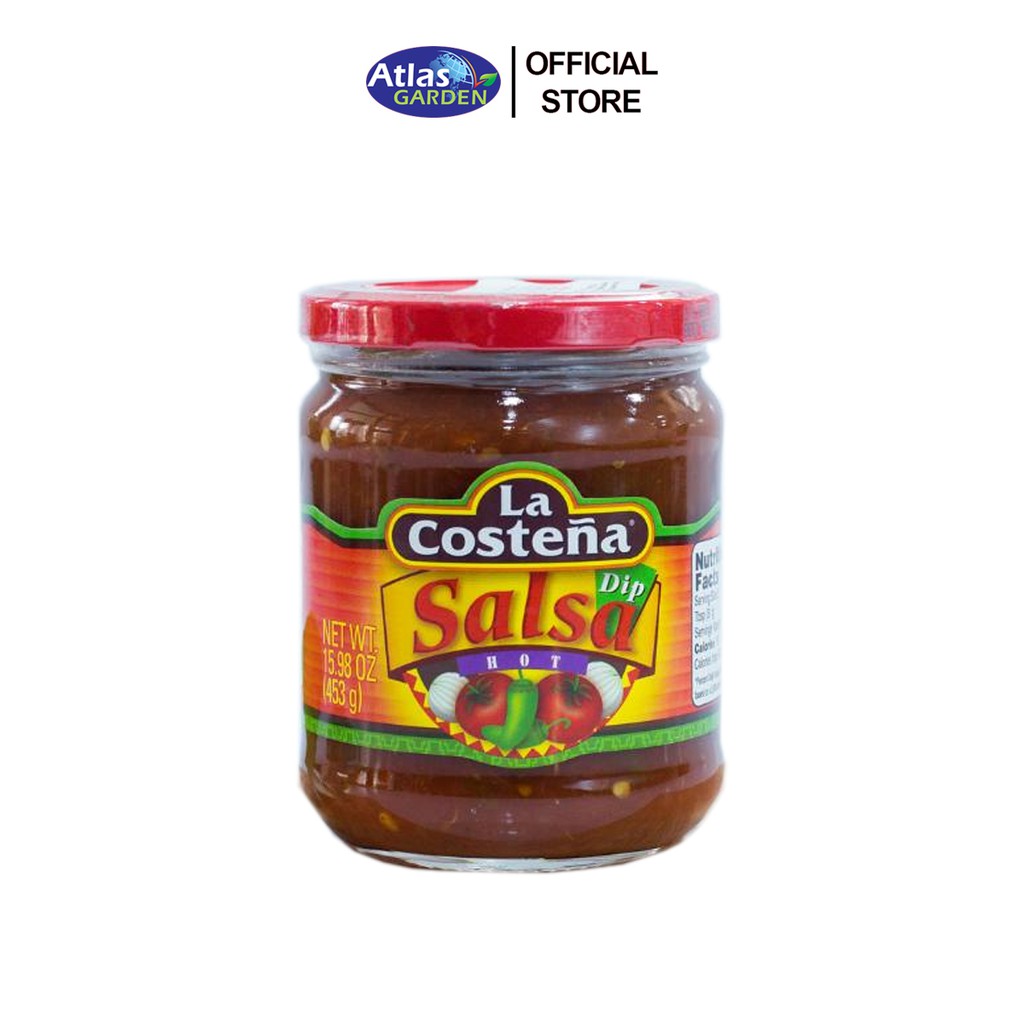 Sốt salsa Nhãn La Costena Dip Salsa Hot 453g