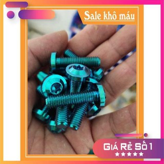 Ốc titan gr5 8li30 dù dày gắn ti phuôc xe máy