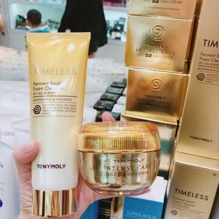 Kem dưỡng Tonymolt intense care gold 24k & snail 