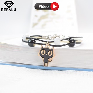 Vòng tay may mắn mèo con vt07 befalu