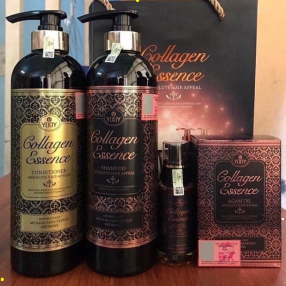 [ cặp gội xả] Dầu Gội colagen essence dầu gội xả phục hồi chính hẵng Hot | BigBuy360 - bigbuy360.vn