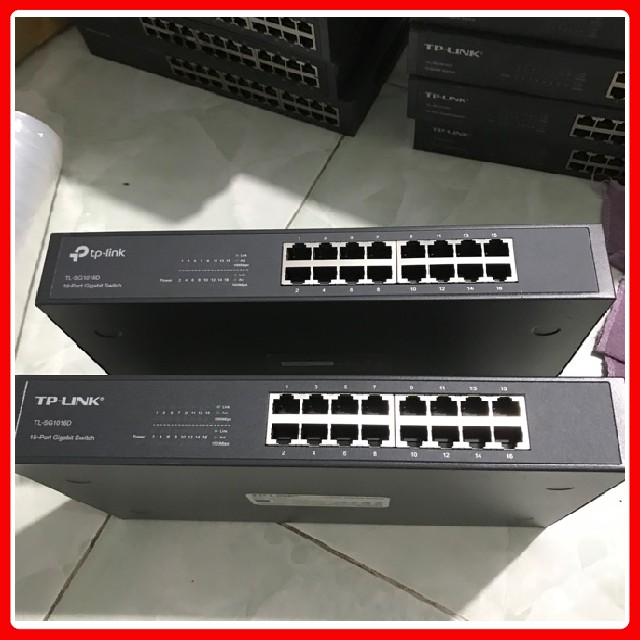 Bộ chia mạng Switch TP-Link SG-1016D 16 port 1Gigabit Chính hãng - BH 24 Tháng