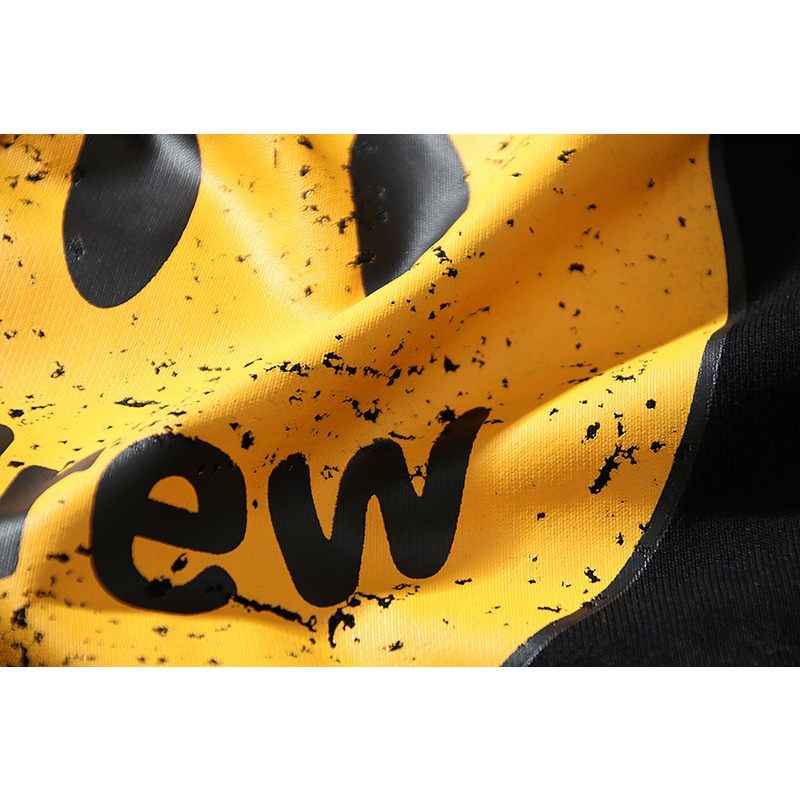 Áo Hoodie Cotton Dáng Rộng Tay Dài In Hình Mặt Cười Phong Cách Vintage Dành Cho Cặp Đôi Plus Size M-XXL