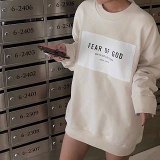 Áo nỉ da cá fear of god