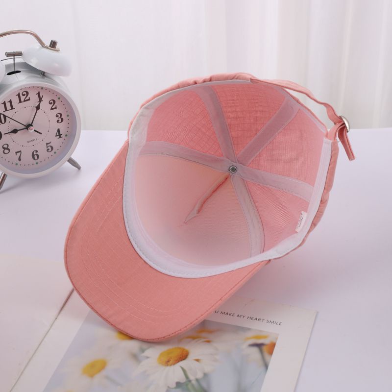 Mũ Lưỡi Trai Họa Tiết Sọc Caro Màu Trơn Chống Nắng Thời Trang Cho Bé Trai Và Gái