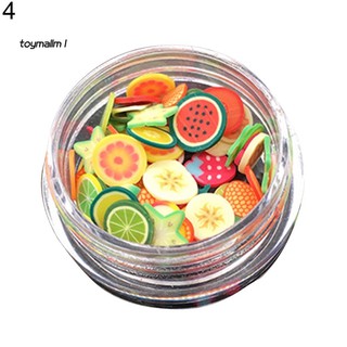 50 Nail trang trí móng tay, son dưỡng, slime theo chủ đề trái cây, con vật, bánh kẹo