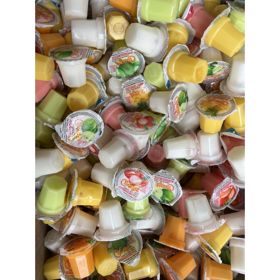 1Kg Kẹo Thạch Zaizai - Đức Hạnh Hương vị: Khoai Môn, Chanh Leo, Me, Dâu, Xoài, Đào, cam - Đồ Ăn Vặt