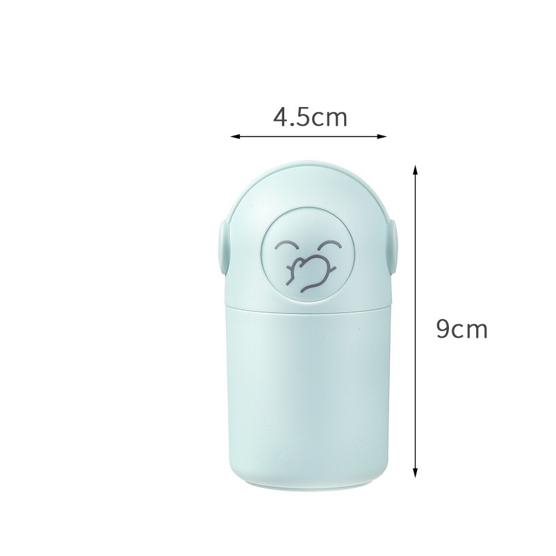 Hộp tăm kiểu mới mini đựng tăm, dùng trong phòng khách bàn cà phê, chai tăm nhựa, lọ tăm dễ thương