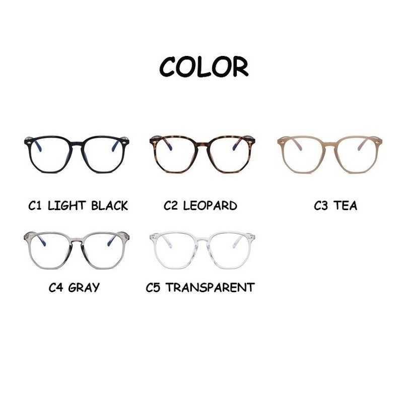 Mắt Kính Thời Trang Hàn Quốc Cổ Điển Dành Cho Nữ