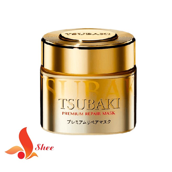 Bộ đôi gội xả Phục hồi ngăn rụng tóc Premium Repair Tsubaki 490ml/chai