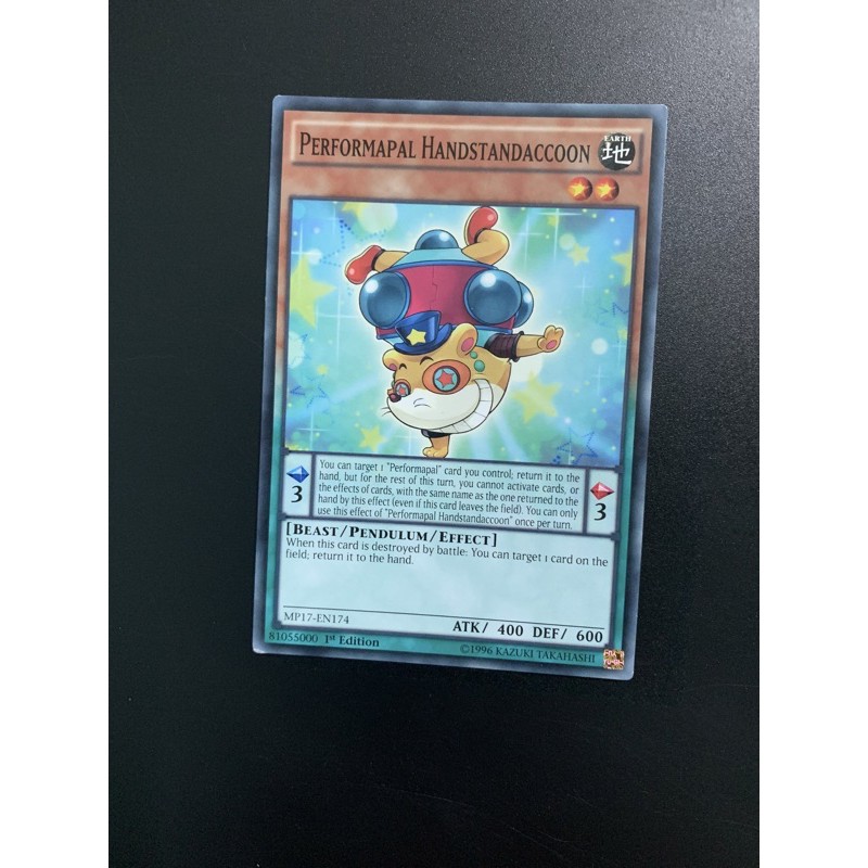 bài yugioh:performapal handstandaccoon