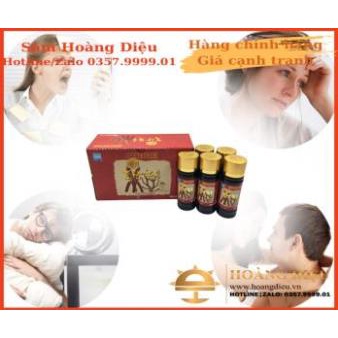 Sâm Hoàng Diệu -  Nước Hồng Sâm Nhung Hươu Wongi chính hãng Hàn Quốc hộp 100ml x 10 chai