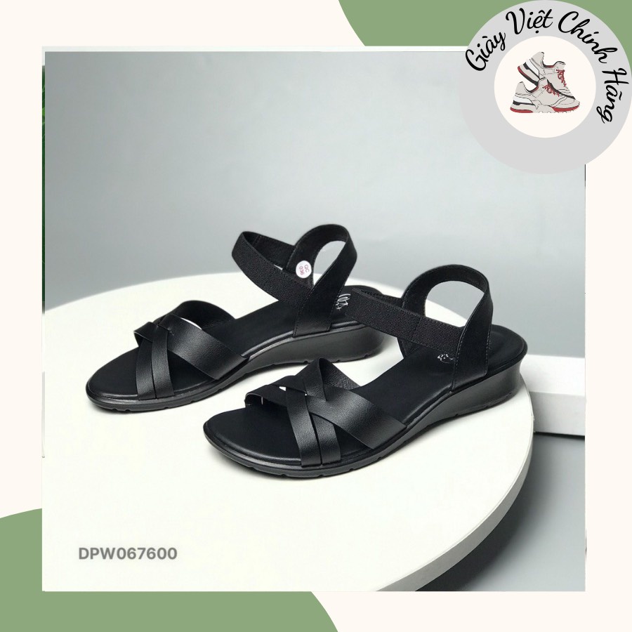 Sandal nữ BlTIS ❤️FREESHIP❤️ Dép quai hậu nữ quai đan chéo đế bằng quai chun co giãn tiện lợi DPW067600