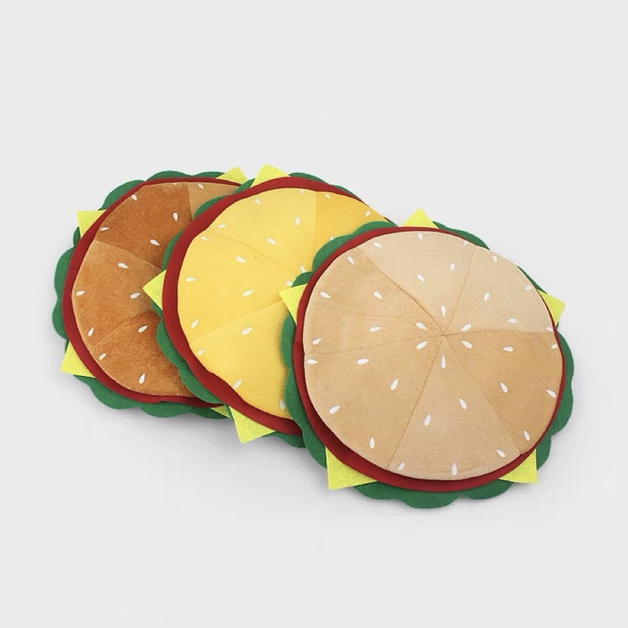 Mũ MG STUDIO hình hamburger