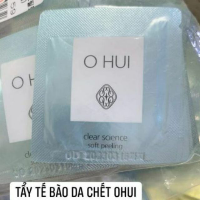 [100% AUTH]Tẩy Tế Bào Chết OHUI Clear Science Soft Peeling Tẩy Sạch Da Chết Da Sáng Khỏe