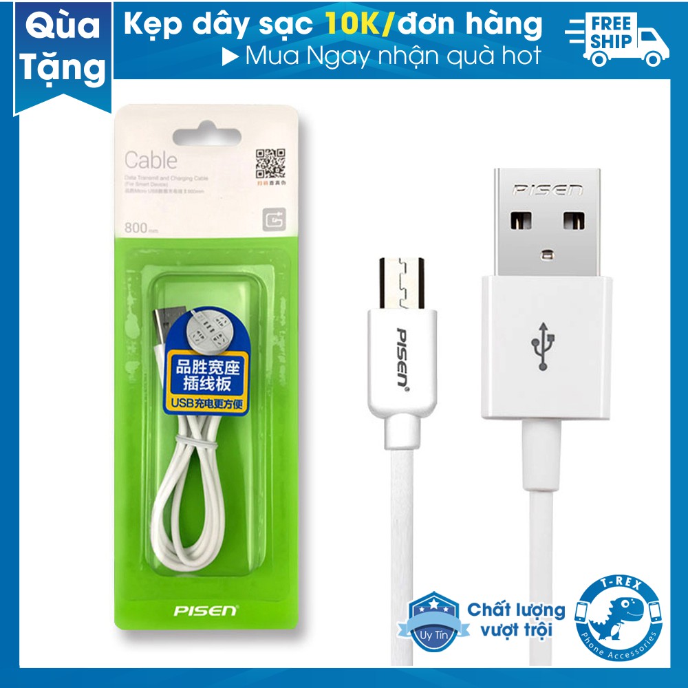 Dây Cáp Sạc Siêu Nhanh Micro USB P.S (Dùng Cho Điện Thoại SamSung/ Oppo/ Xiaomi/ Vsmart)