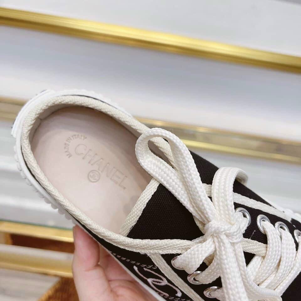 Sục nữ Chanel  HOT 2021 Đen phối trắng đế thơm cựa đẹp | BigBuy360 - bigbuy360.vn