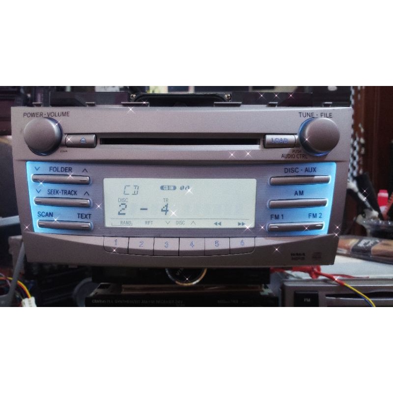 Đầu cd radio Camry 6 disk made in thailand cho xe ô tô