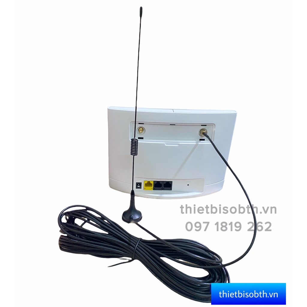 Anten thu sóng 3G/4G chuẩn SMA 15dBi thân 36cm cáp dài 10M