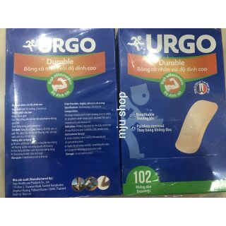 Urgo Băng cá nhân vải độ dính cao Urgo Durable