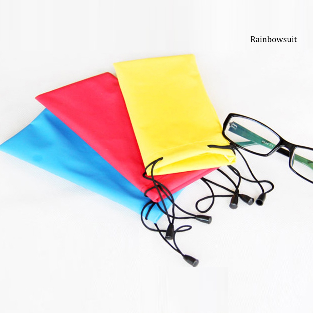 Set 2 Túi Dây Rút Đựng Mắt Kính Điện Thoại Tiện Dụng