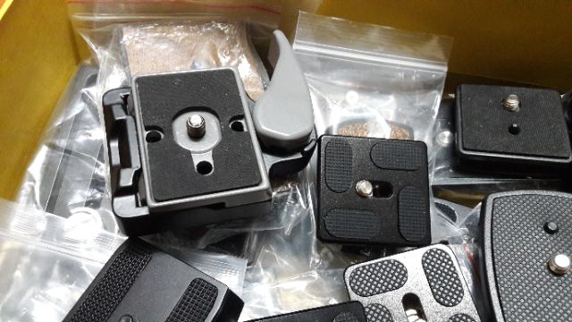 Plate, đế gá chân máy ảnh, steady cam,...