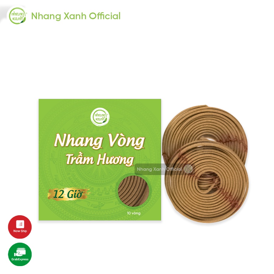 Nhang Vòng Phổ Thông - thời gian cháy 12 giờ - Hương thơm dịu nhẹ, tự nhiên