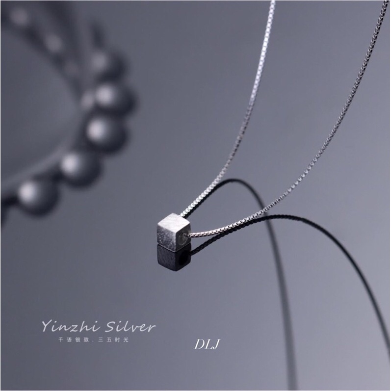 dây chuyền ô vuông, dây chuyền bạc ta MC