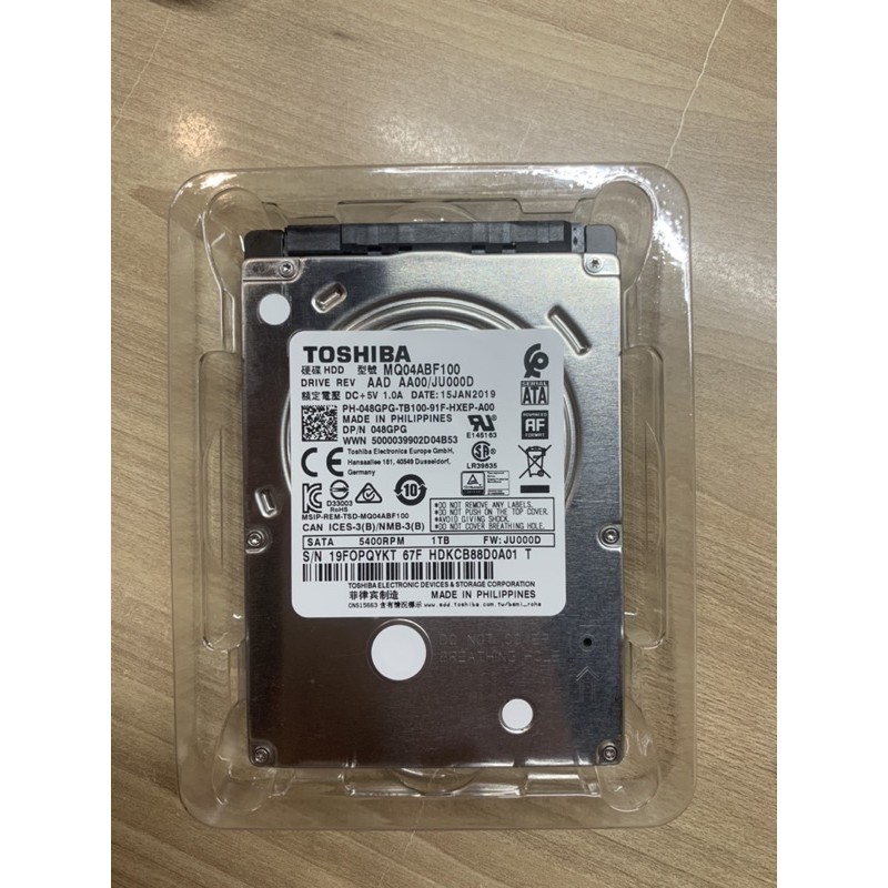 Ổ Cứng Laptop 2.5 500GB 1TB 5400RPM