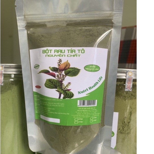 Bột rau tía tô nguyên chất 100g