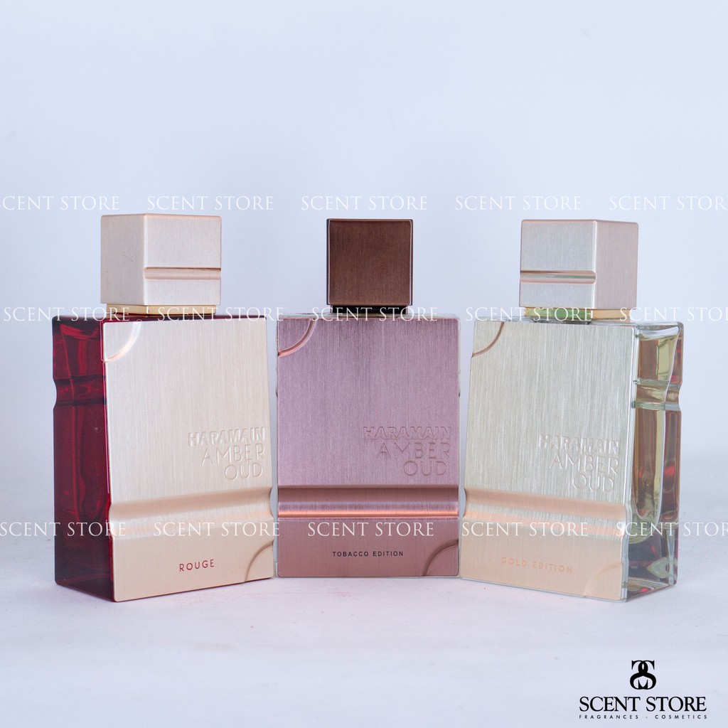 Scentstorevn - Nước hoa Al Haramain Oud Gold, Rouge, Tabacco