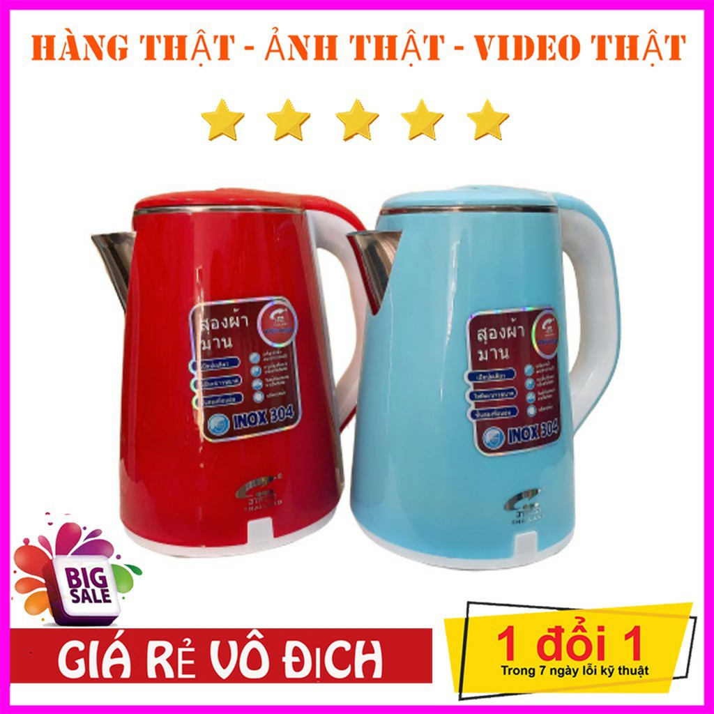 Ấm Siêu Tốc 2 Lớp Cao Cấp Ziplai Thái Lan 2.5L HOT