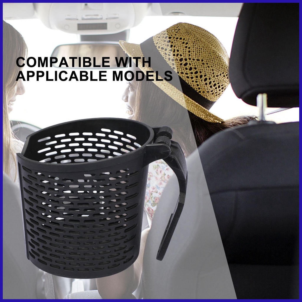 Hộp Đựng Cốc / Đồ Dùng Gắn Lưng Ghế Ngồi Xe Hơi Chống Sốc Tiện Dụng