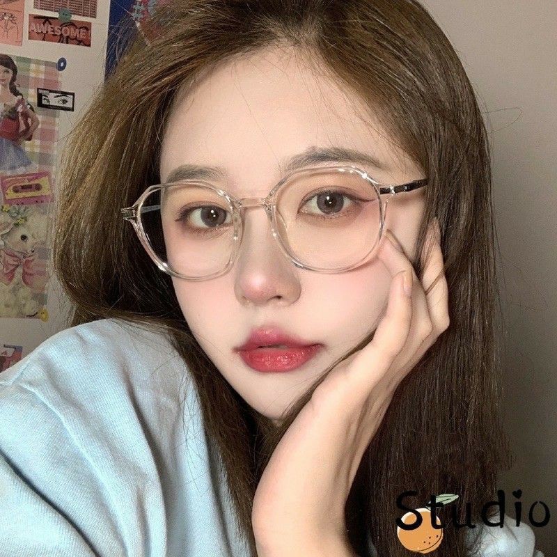 Gọng Kính Tròn Bầu Hottrend 2021 Chống Ánh Sáng Xanh