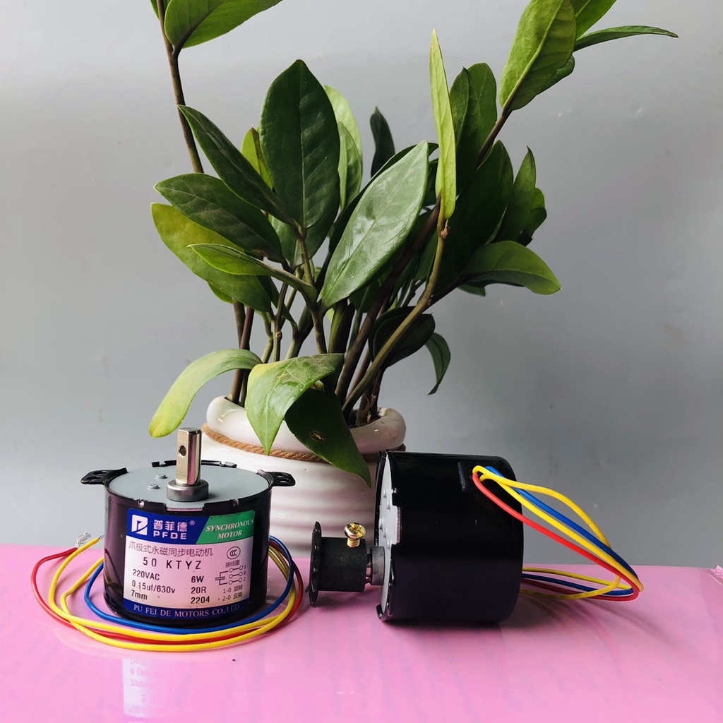 Mô tơ giảm tốc 220V_6W 50KTYZ