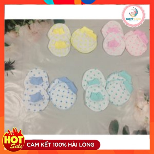 [Giá gốc_Freeship] Set 10 Bộ bao tay chân cho bé thun in bo hotga