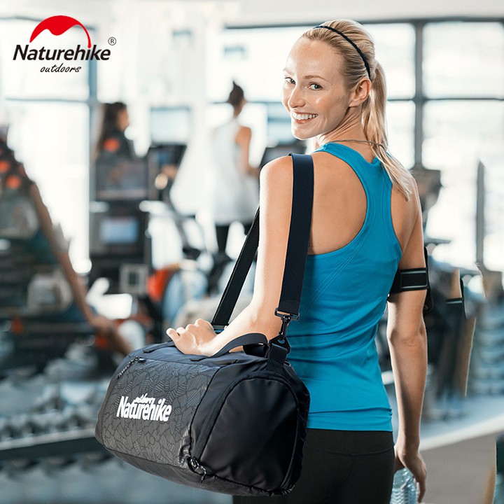 Túi trống thể thao Naturehike NH19SN002 cao cấp chính hãng tập gym đựng giầy thể thao du lịch dã ngoại