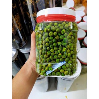 Đậu Hà Lan cháy muối ớt thơm ngon hũ 500gr