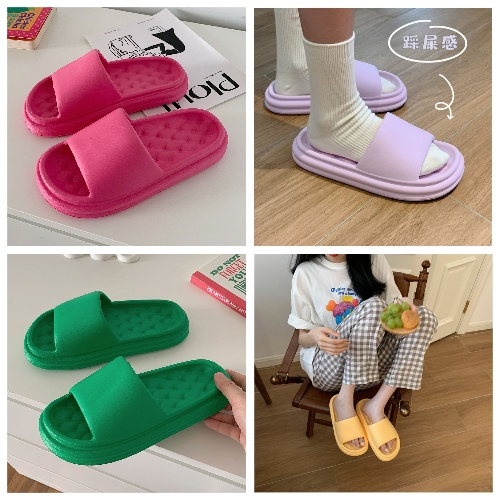 Dép quai ngang đôi Nữ mang rất êm chân đa sắc màu - US515