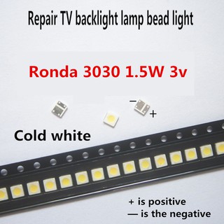 Set 100 Đèn Led Gắn Sau Tv 3030 1.5w 3v