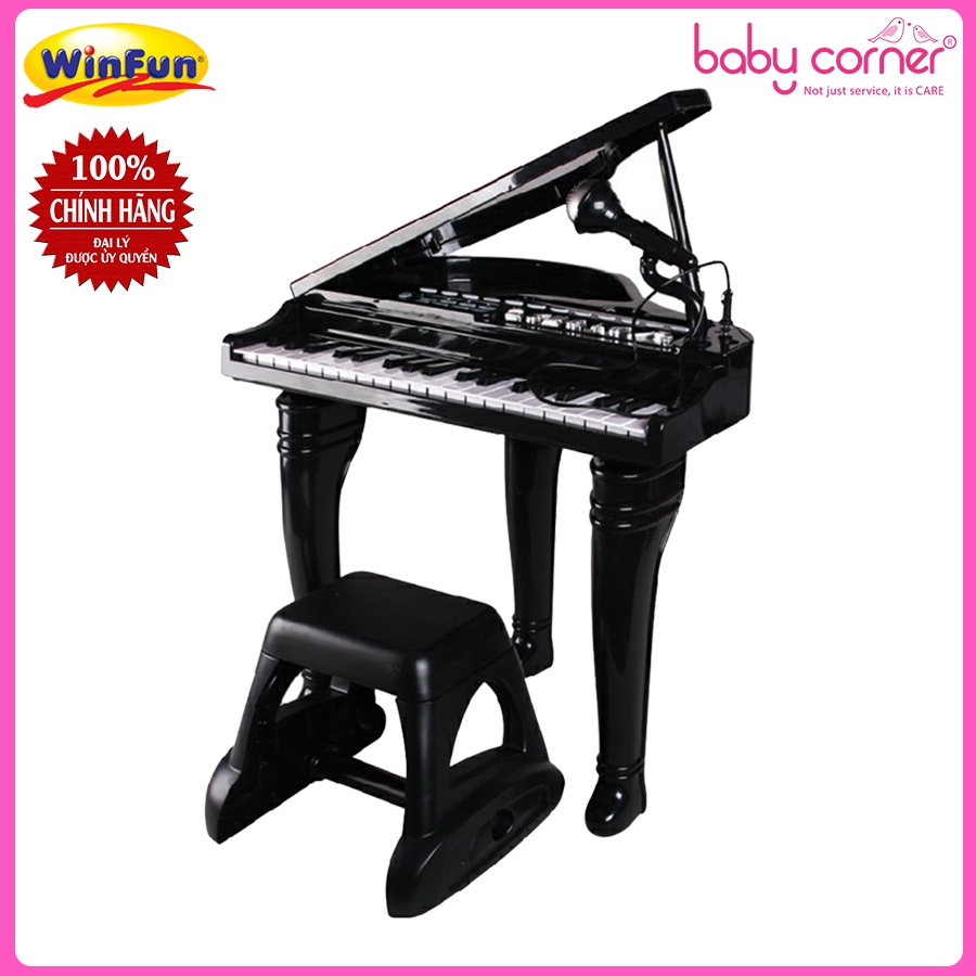 Đàn Piano Cổ Điển Kèm Mic Winfun Cho Bé Từ 3 Tuổi