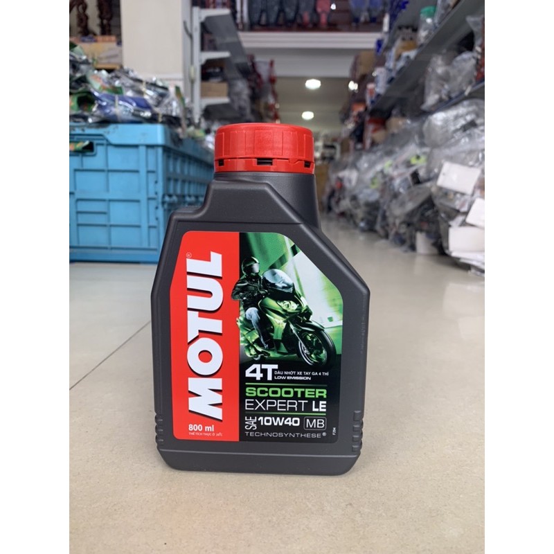 Dầu nhớt motul 3100 Scooter LE 10W40- Ga bán(0,8 lít).