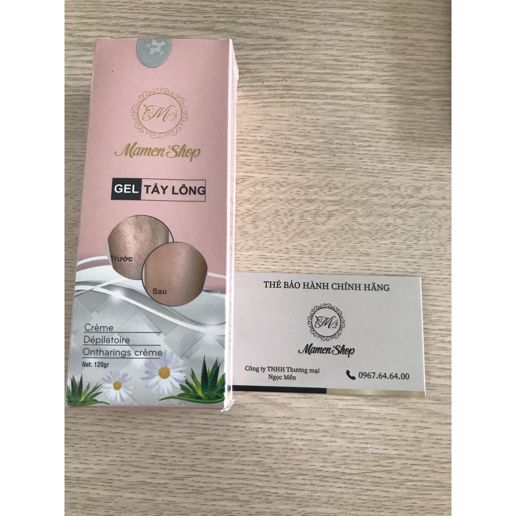 (có phiếu BH)  Kem Tẩy Lông Mamen Shop 120ml | BigBuy360 - bigbuy360.vn