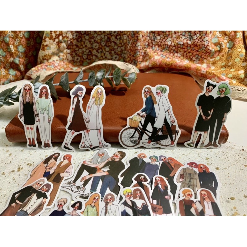 [STICKER] Sticker hình dán đôi bạn thân ‘Besties’