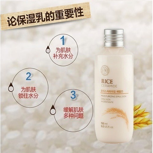 Nước Cân Bằng Dưỡng Da Trắng Sáng The Face Shop Rice Ceramide Moisturizing Toner 150ml | BigBuy360 - bigbuy360.vn