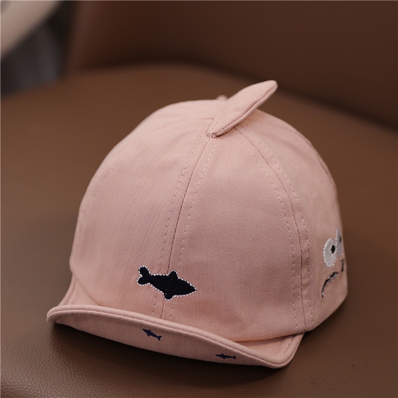 Mũ lưỡi trai cho bé chất vải xịn phong cách hàn quốc dễ thương đang yêu cho bé trai bé gái 3 đến 12 tháng