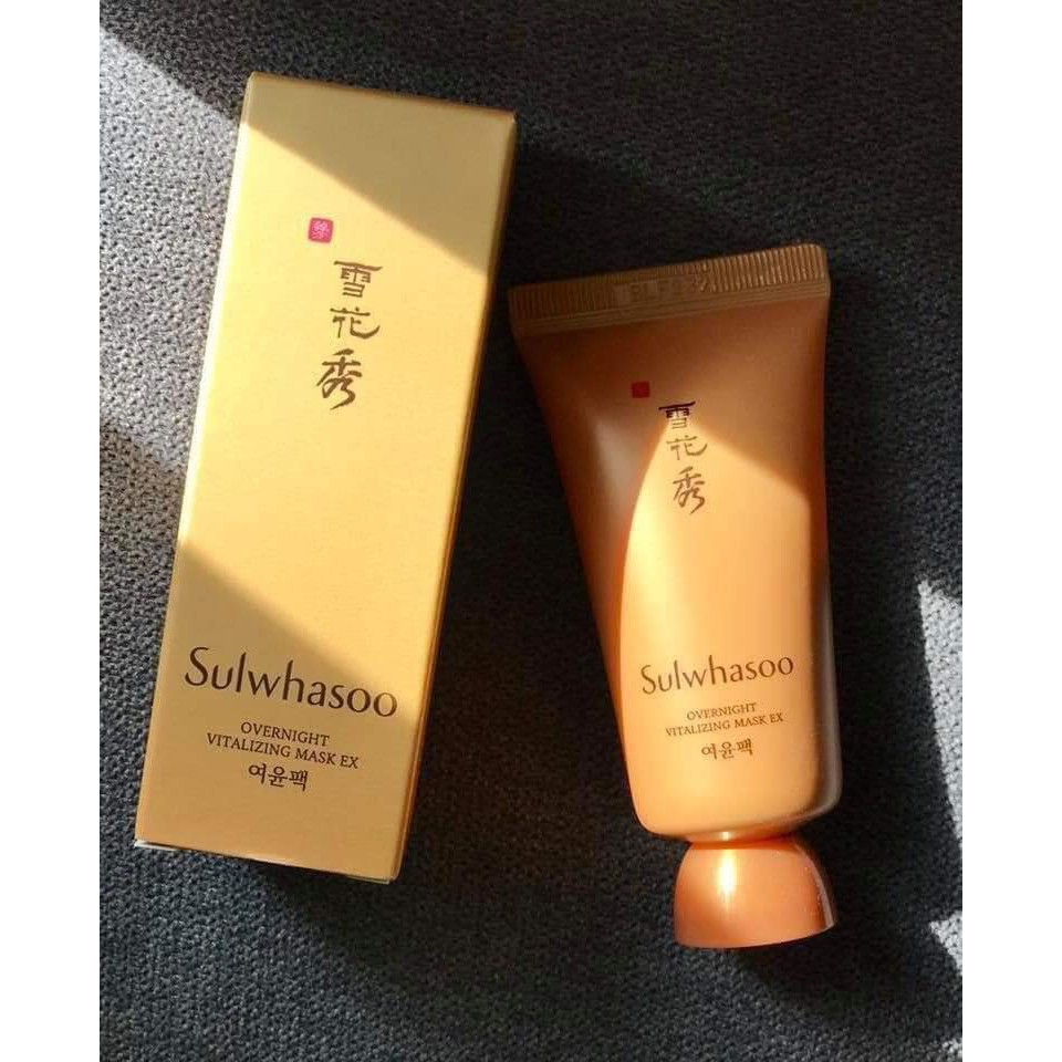 Mặt Nạ Ngủ Dưỡng Trắng Tái Tạo Da Sulwhasoo Overnight Vitalizing Mask Cấp Ẩm 30ml