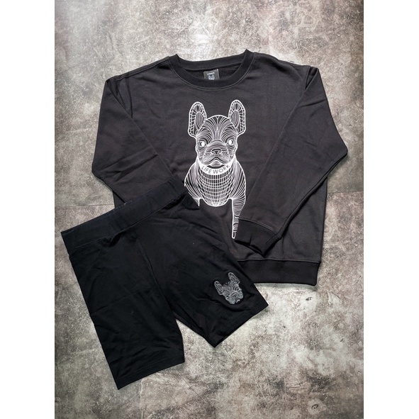 Áo nỉ Lifework sweater Nam, Nữ tay dài cổ tròn thun da cá hàng loại 1