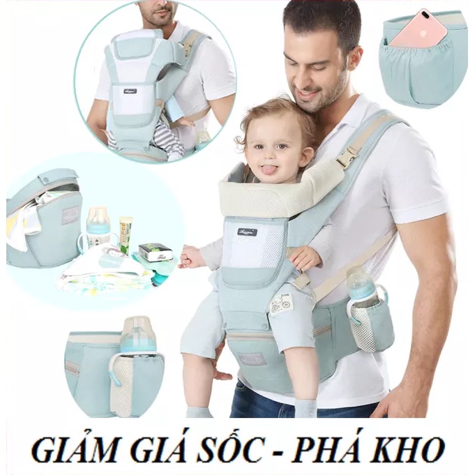 Đai Địu Em Bé Chống Gù Aixintu Forbaby Cho Bé 0-36 Tháng Chính Hãng