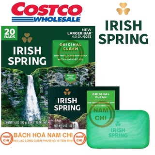 Bánh xà phòng, xà bông cục irish spring mỹ